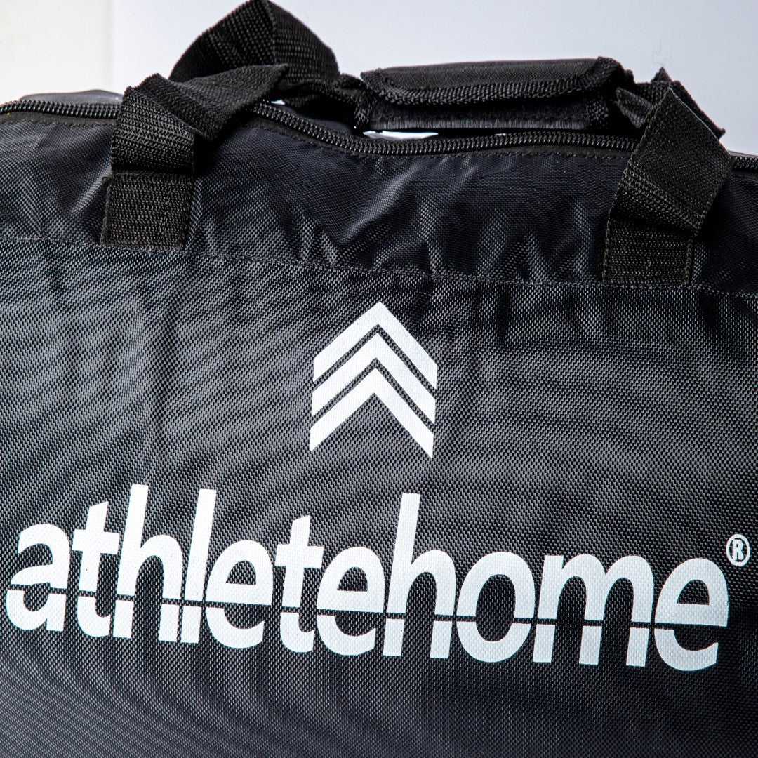 حقيبة رياضية أسطوانية صغيرة من Athlete Home | حقيبة رياضية صغيرة خفيفة الوزن ومتينة شنطه كروس | مثالية للياقة البدنية والسفر