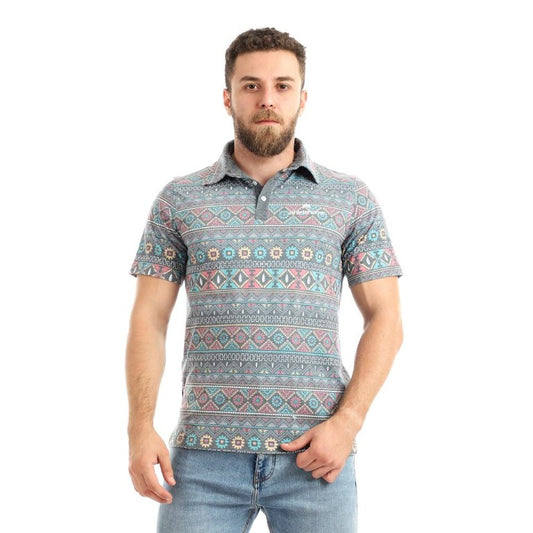 تيشيرت بولو عالي الجودة قصير الأكمام للرجال من أثليت هوم - رائع للرياضة والاستخدام اليومي