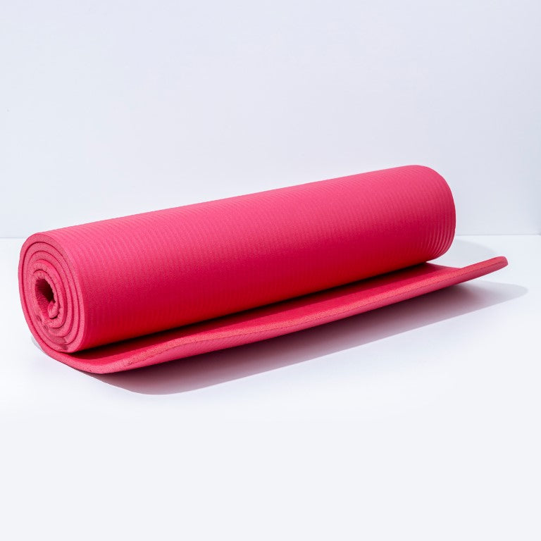 Athlete Home 'Cloud-Cushion' Thick Exercise Mat | High-Density Foam for Yoga, Pilates & Floor Workouts | Anti-Slip, Joint-Protecting Fitness Mat