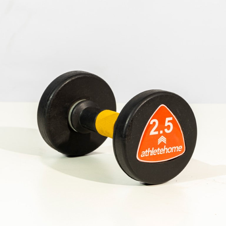 Egyptian Steel Round Dumbbell Rubber Cover