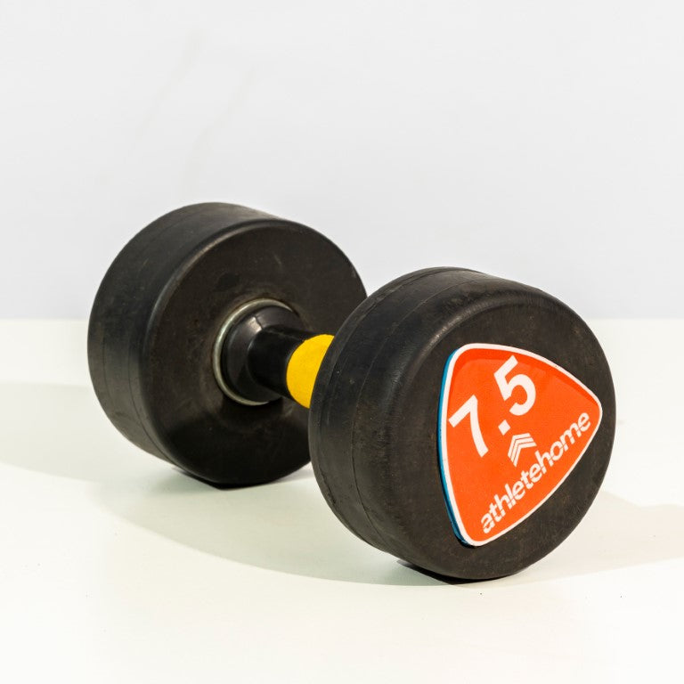 Egyptian Steel Round Dumbbell Rubber Cover