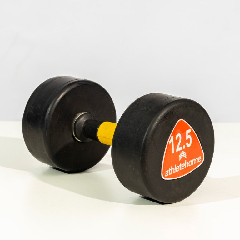 Egyptian Steel Round Dumbbell Rubber Cover