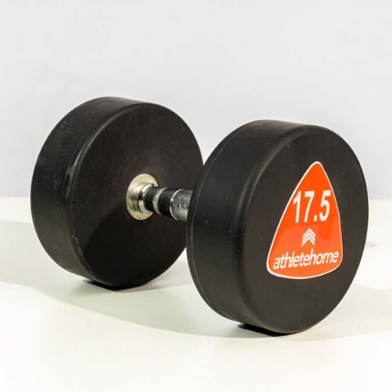 Egyptian Steel Round Dumbbell Rubber Cover