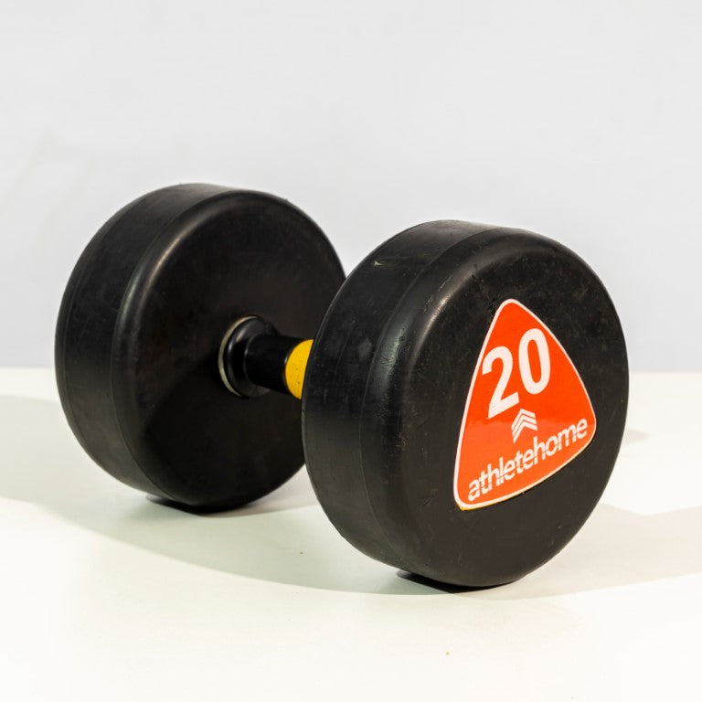 Egyptian Steel Round Dumbbell Rubber Cover