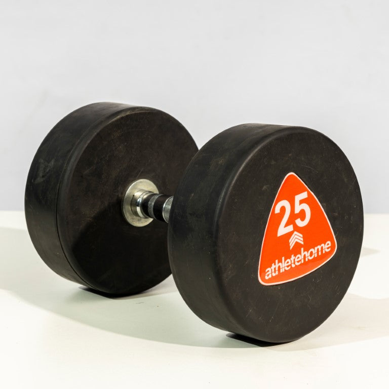 Egyptian Steel Round Dumbbell Rubber Cover