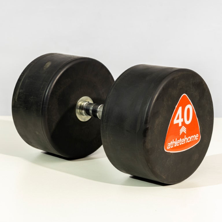 Egyptian Steel Round Dumbbell Rubber Cover