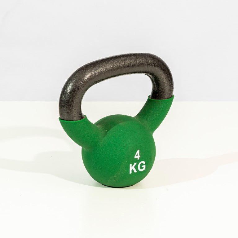 Athlete Home Pro-Grade Cast Iron Kettlebell | Vinyl Coated for Floor Protection | Wide Grip Handle for Full Body Strength Training, HIIT, and Functional Fitness