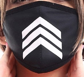 Athlete Home Performance Sport Face Mask | Breathable & Washable Fitness Mask with Chevron Logo for Gym, Running & Active Lifestyles