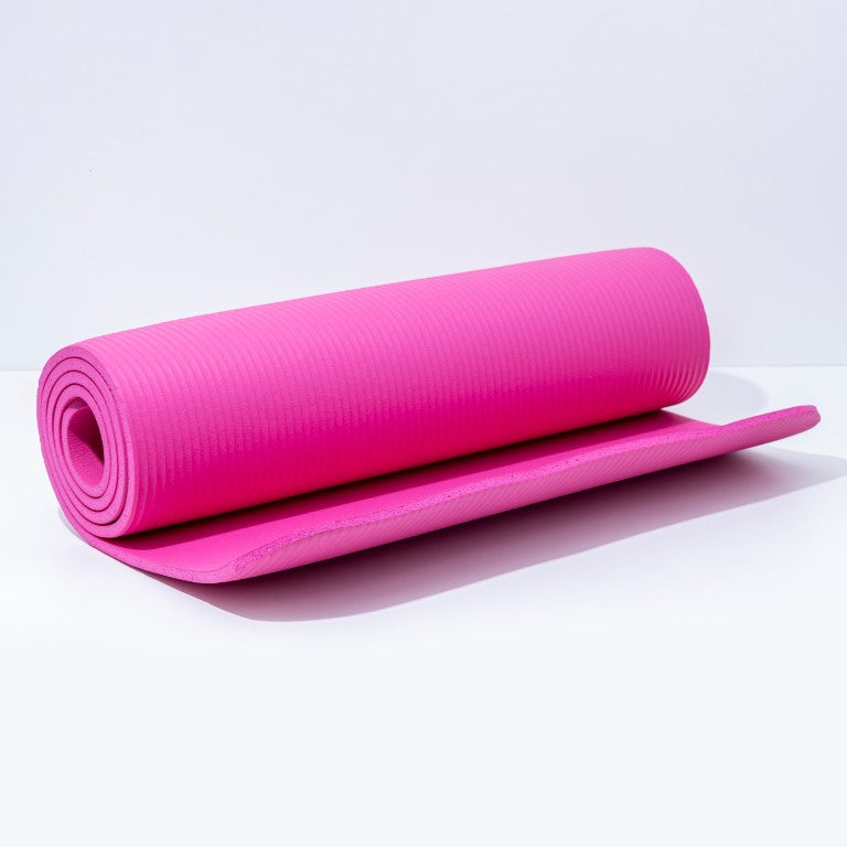 Athlete Home 'Cloud-Cushion' Thick Exercise Mat | High-Density Foam for Yoga, Pilates & Floor Workouts | Anti-Slip, Joint-Protecting Fitness Mat