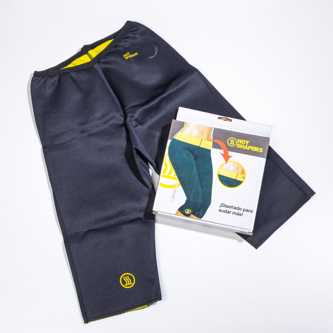 بنطلون هوت شيبرز الحراري للتمرين - بنطلون سونا من النيوبرين لزيادة التعرق وتكثيف شدة التمرين