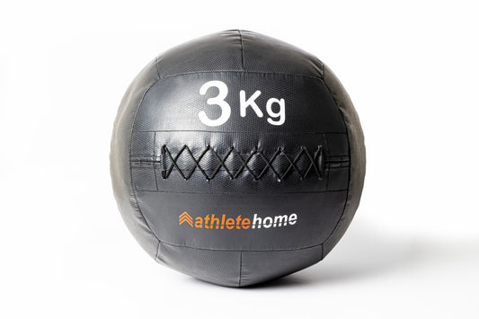 كرة التمارين الطبية لضرب الحائط من كروس فيت - كرة تمرين موزونة متينة لقوة العضلات الأساسية، تمارين HIIT، والتدريب الوظيفي