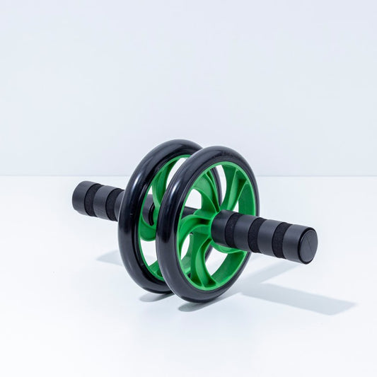 Athlete Home Pro Ab Roller - Dual-Wheel Core Strength Trainer with Ergonomic Comfort Grips for Advanced Abs Workout, Home Gym Fitness, and Six-Pack Definition