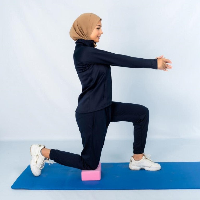 بلوك اليوجا والتأهيل الحركي الاحترافي من Athlete Home - فوم EVA عالي الكثافة للدعم والتوازن والإطالات العميقة - مثالي لليوجا والبيلاتس واللياقة البدنية