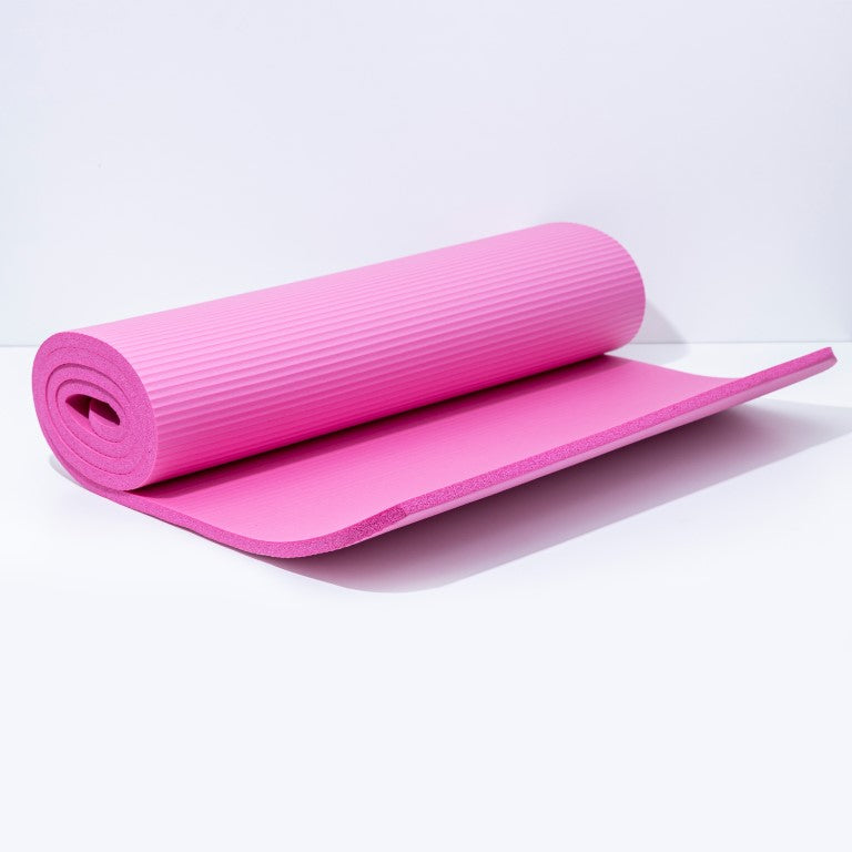 Athlete Home 'Cloud-Cushion' Thick Exercise Mat | High-Density Foam for Yoga, Pilates & Floor Workouts | Anti-Slip, Joint-Protecting Fitness Mat