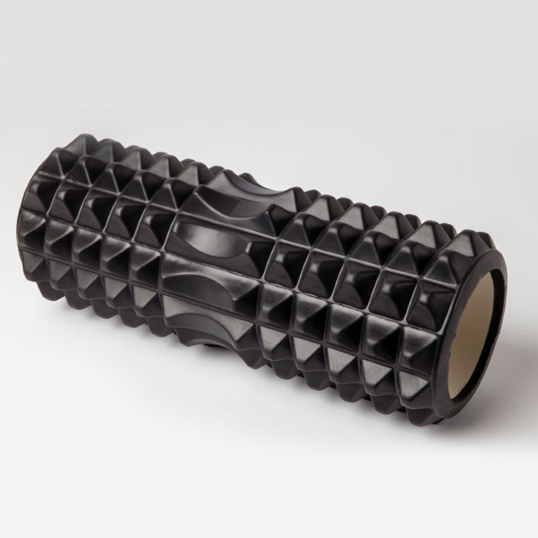 Athlete Home Pro-Grade Grid Foam Roller | Deep Tissue Massage Tool for Muscle Recovery, Myofascial Release & Injury Prevention | Essential Fitness Equipment in Egypt