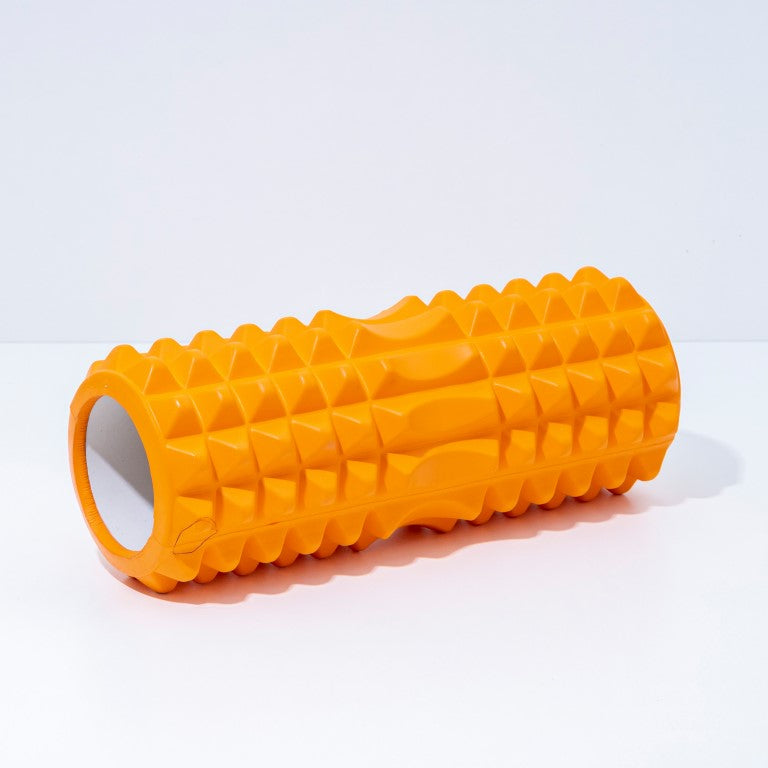 Athlete Home Pro-Grade Grid Foam Roller | Deep Tissue Massage Tool for Muscle Recovery, Myofascial Release & Injury Prevention | Essential Fitness Equipment in Egypt