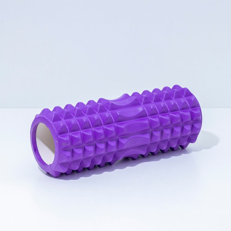 Athlete Home Pro-Grade Grid Foam Roller | Deep Tissue Massage Tool for Muscle Recovery, Myofascial Release & Injury Prevention | Essential Fitness Equipment in Egypt