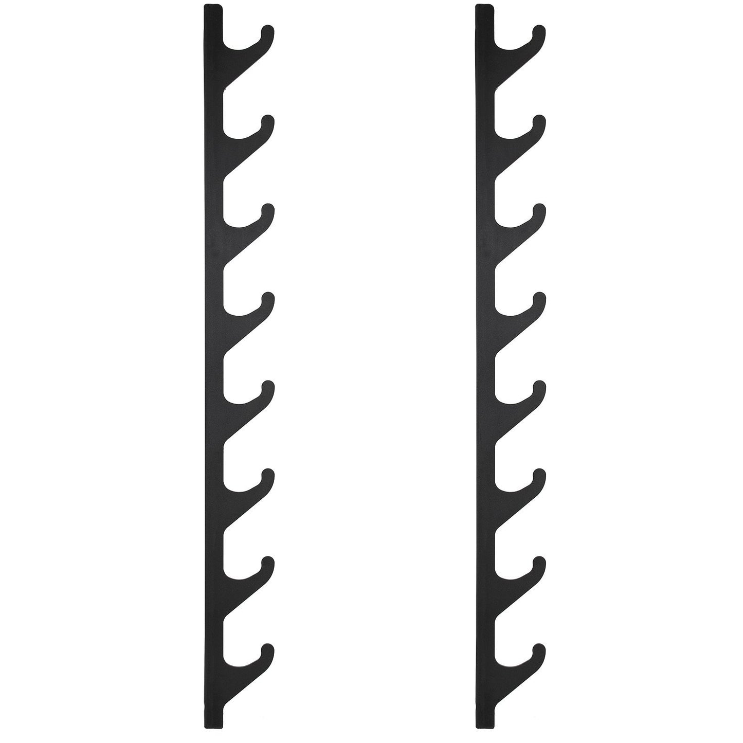 حامل البار الأفقي الاحترافي للحائط من أثليت هوم | علاقات تخزين شديدة التحمل للبارات الأولمبية | منظم جيم موفر للمساحة