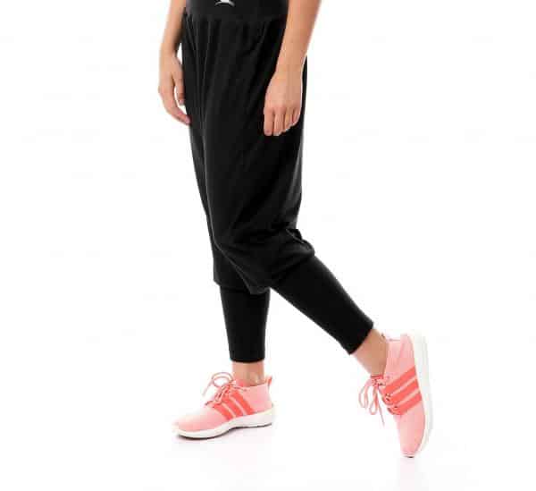 Athlete Home Women's Aura Flow High-Waist Joggers | Ultra-Soft Harem Style Yoga, Dance & Lounge Pants with Tapered Ankle