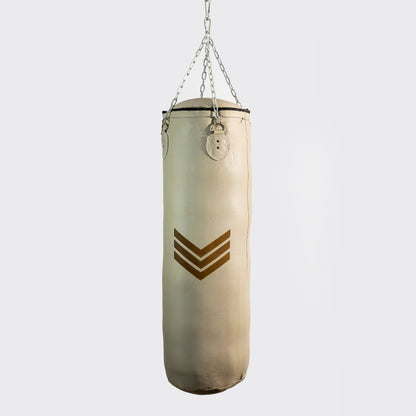 Premium Leather Sand Bag With Metal Chain - Martial Arts - Kick Boxing - Cardio Training