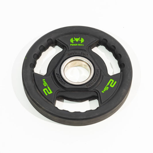 Athlete Home Power Bull Urethane Olympic Plates: Premium Tri-Grip Weights  for Professional Strength Training & Home Gyms in Egypt (Sold Individually)