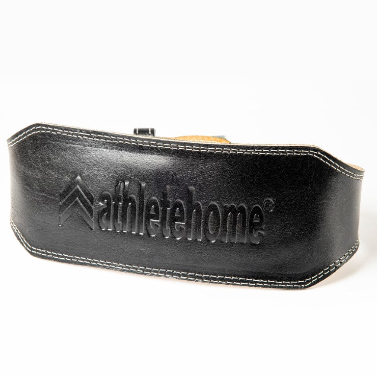 Padded Leather Weightlifting Belt: Durable Support Belt for Men and Women - Perfect for Bodybuilding