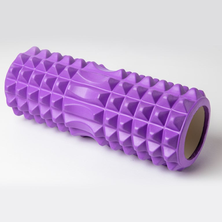 Athlete Home Pro-Grade Grid Foam Roller | Deep Tissue Massage Tool for Muscle Recovery, Myofascial Release & Injury Prevention | Essential Fitness Equipment in Egypt