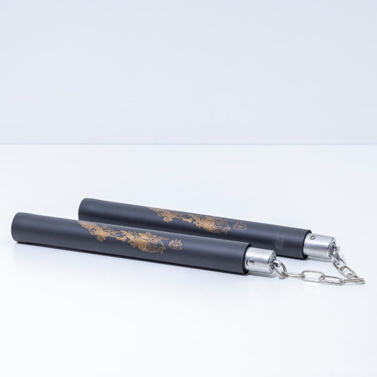 نونشاكو التنين الفولاذي - نونشاكو تدريب معدني احترافي بسلسلة للفنون القتالية، تطوير المهارة، السرعة، والتوافق متعدد الألوان