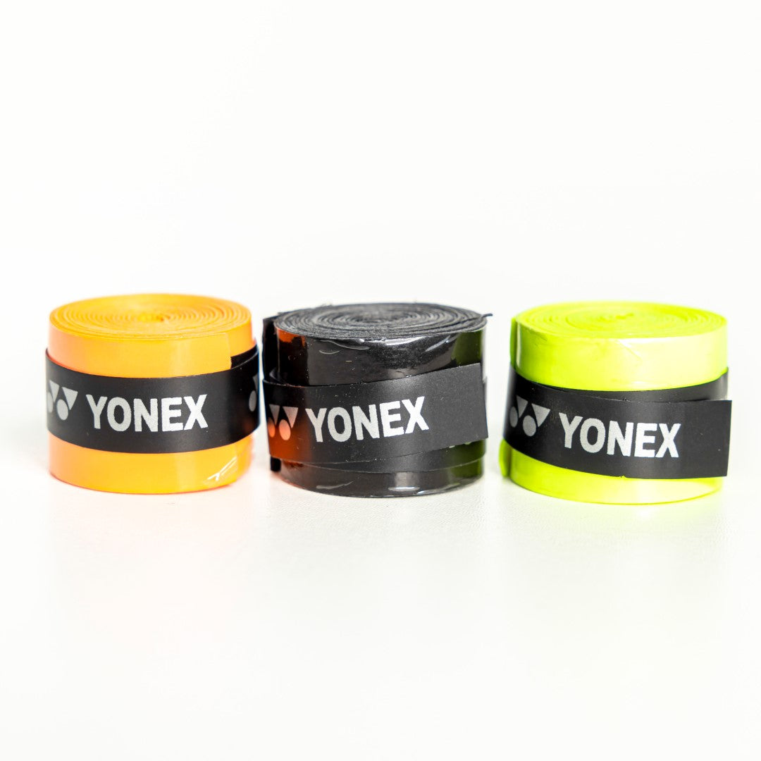 Yonex Super Grap Racket Overgrip | Professional Tacky Grip Tape for Tennis, Squash & Badminton | Ultimate Control, Comfort & Sweat Absorption ( One Piece )