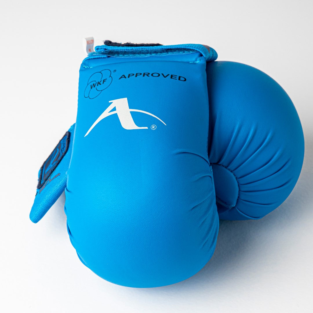 Arawaza WKF Approved Karate Gloves  - Professional Kumite Sparring Hand Protectors for Competition & Training