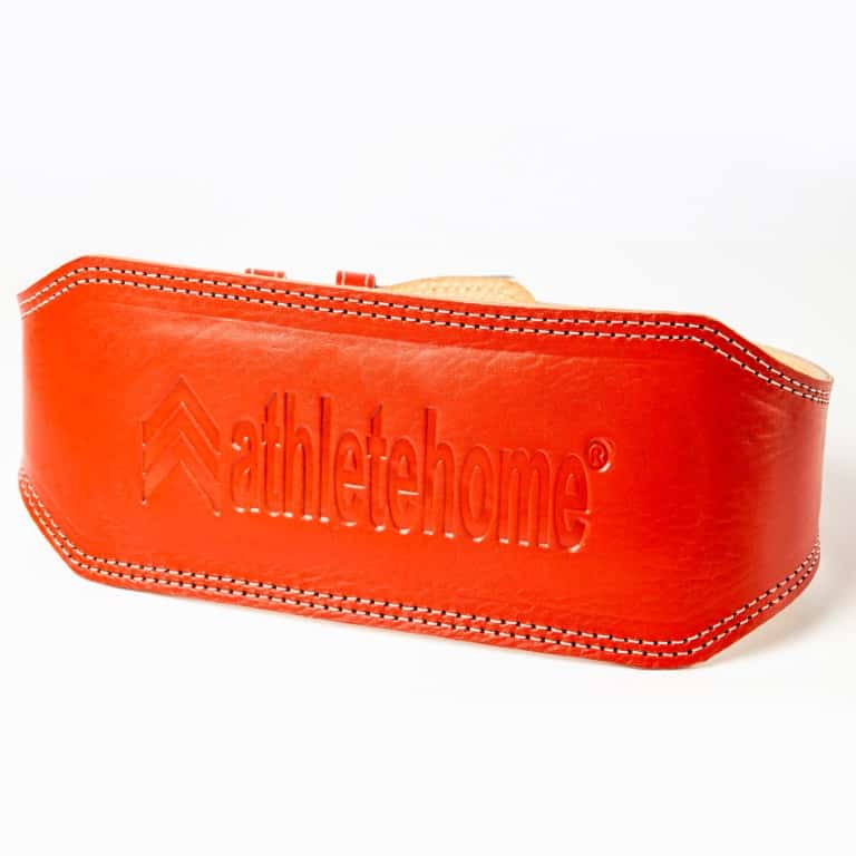 Padded Leather Weightlifting Belt: Durable Support Belt for Men and Women - Perfect for Bodybuilding