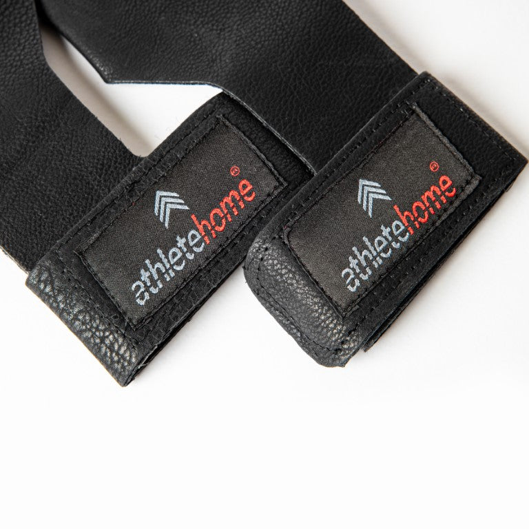 Synthetic Leather Gymnastic Grips | CrossFit & Weightlifting Hand Protection | 2-Finger Design
