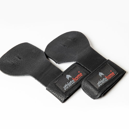 قبضات جمناستك من الجلد الصناعي | حماية اليد للكروس فيت ورفع الأثقال | تصميم بأصبعين