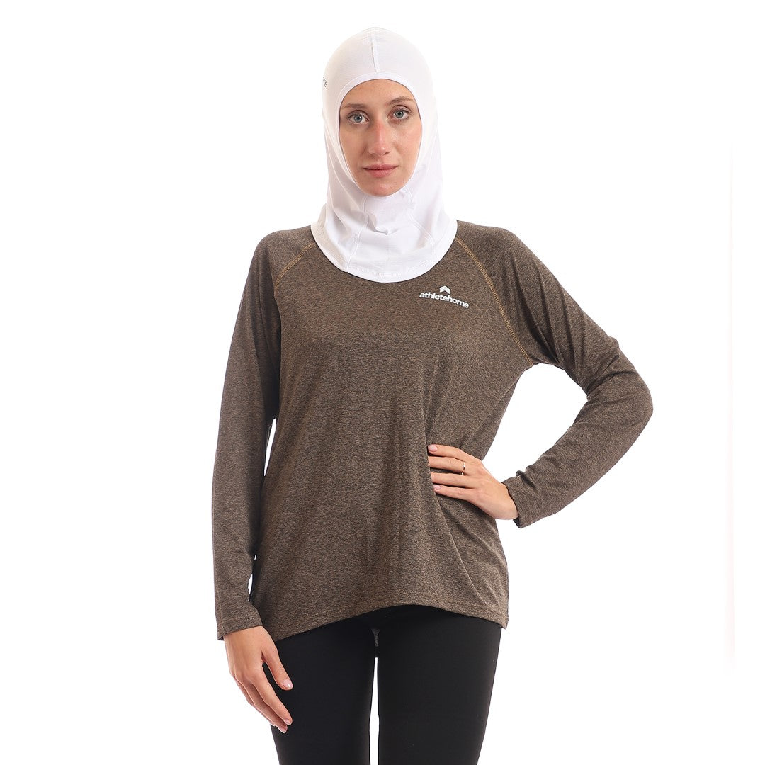 Women Long Sleeve Workout Shirt Breathable Comfortable