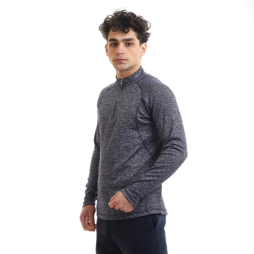 Athlete Home "Momentum" 1/4 Zip Performance Top | Men's Long-Sleeve Shirt for Running & Gym | Breathable & Moisture-Wicking
