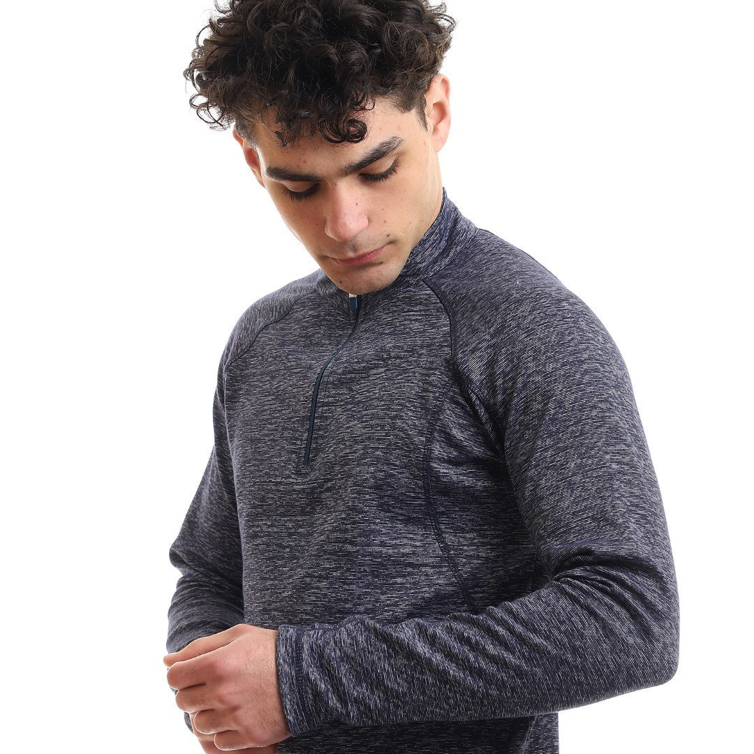 Athlete Home "Momentum" 1/4 Zip Performance Top | Men's Long-Sleeve Shirt for Running & Gym | Breathable & Moisture-Wicking