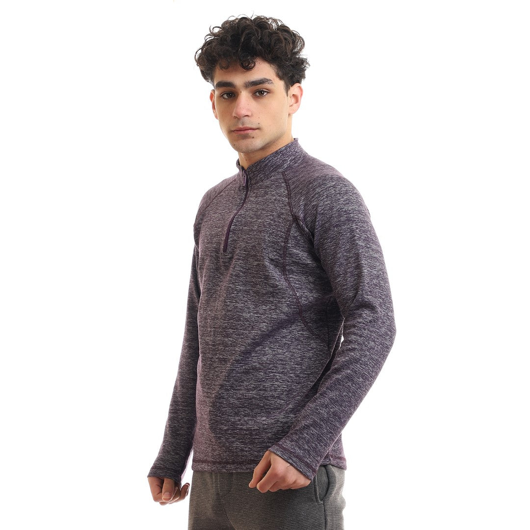 Athlete Home "Momentum" 1/4 Zip Performance Top | Men's Long-Sleeve Shirt for Running & Gym | Breathable & Moisture-Wicking