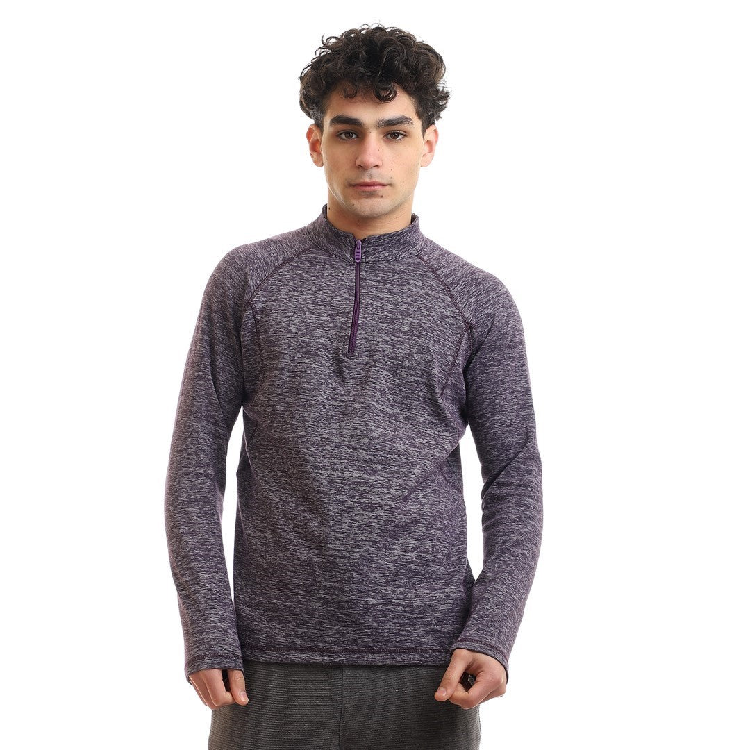 Athlete Home "Momentum" 1/4 Zip Performance Top | Men's Long-Sleeve Shirt for Running & Gym | Breathable & Moisture-Wicking