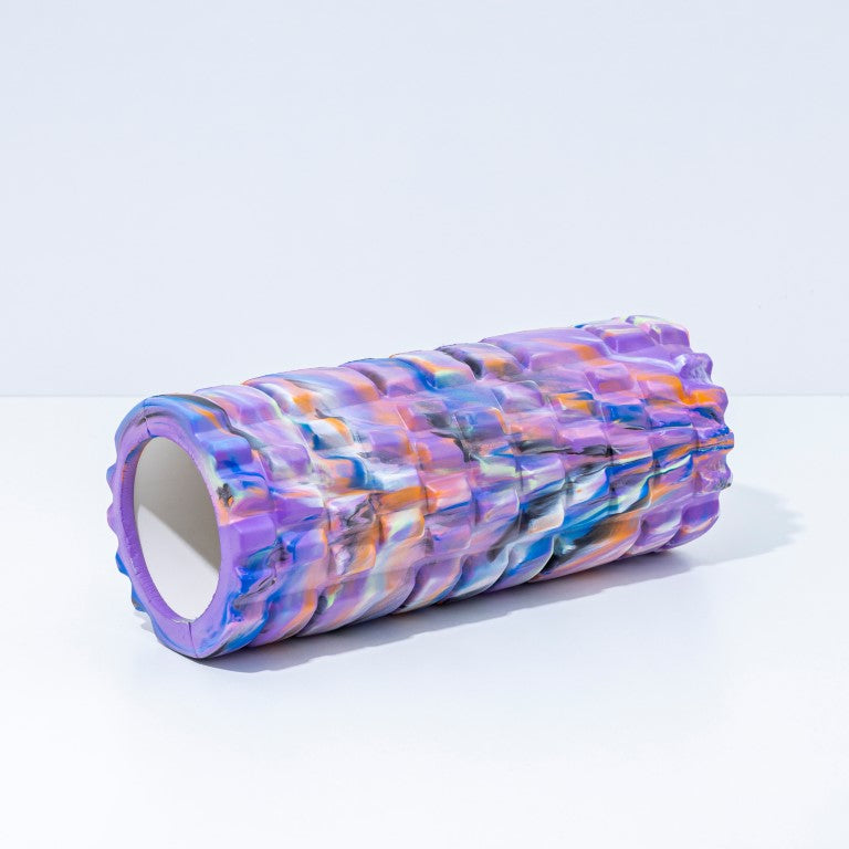 Athlete Home Pro-Grade Grid Foam Roller | Deep Tissue Massage Tool for Muscle Recovery, Myofascial Release & Injury Prevention | Essential Fitness Equipment in Egypt