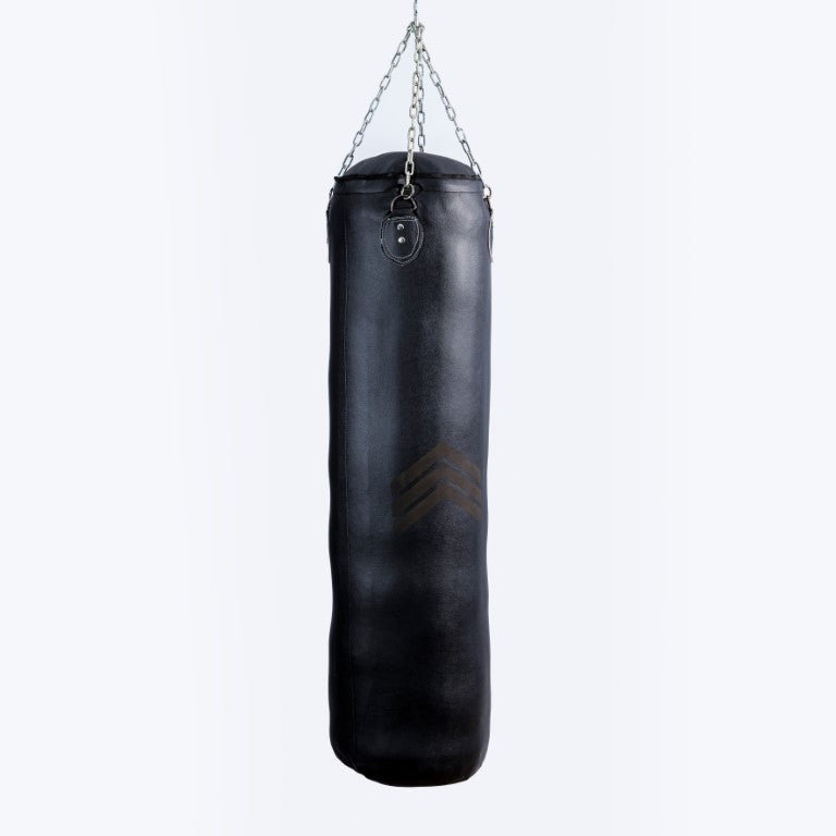 Premium Leather Sand Bag With Metal Chain - Martial Arts - Kick Boxing - Cardio Training