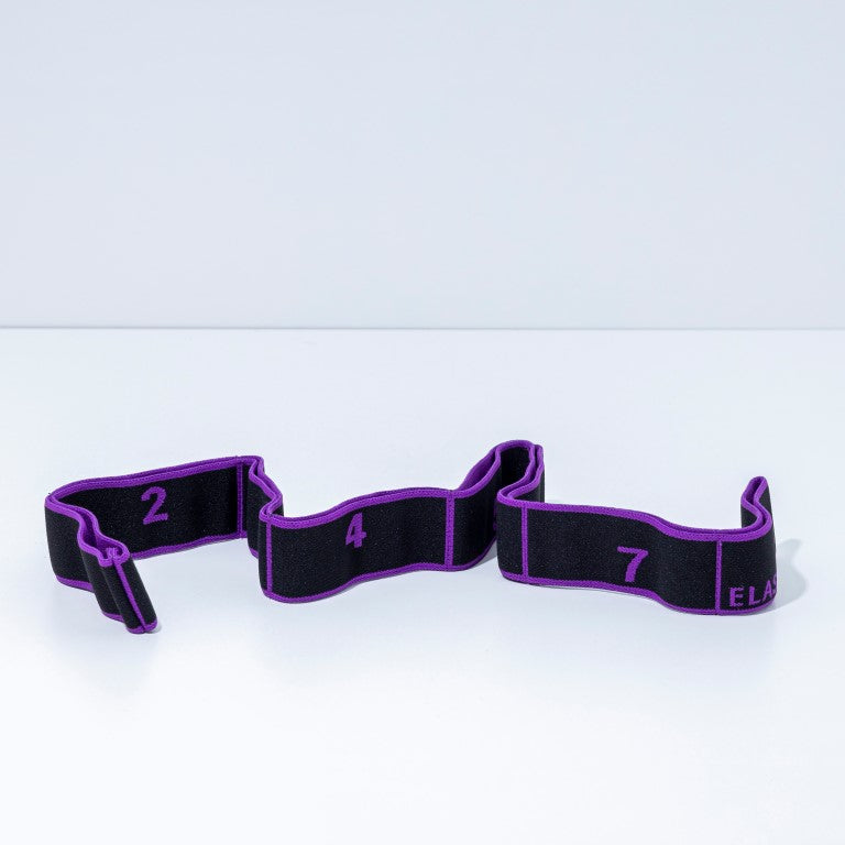 Pro-Grade Multi-Loop Stretching Strap with Exercise Guide | Yoga & Flexibility Band for Physical Therapy, Recovery, and Improving Range of Motion