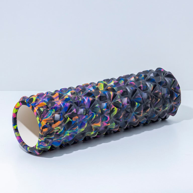 Athlete Home Pro-Grade Grid Foam Roller | Deep Tissue Massage Tool for Muscle Recovery, Myofascial Release & Injury Prevention | Essential Fitness Equipment in Egypt