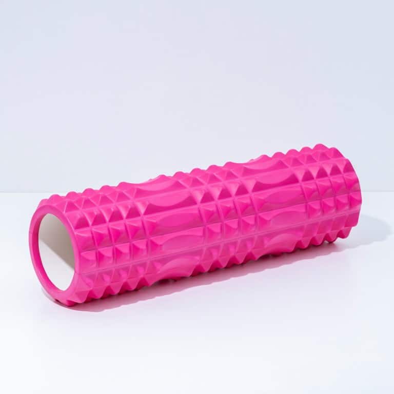 Athlete Home Pro-Grade Grid Foam Roller | Deep Tissue Massage Tool for Muscle Recovery, Myofascial Release & Injury Prevention | Essential Fitness Equipment in Egypt