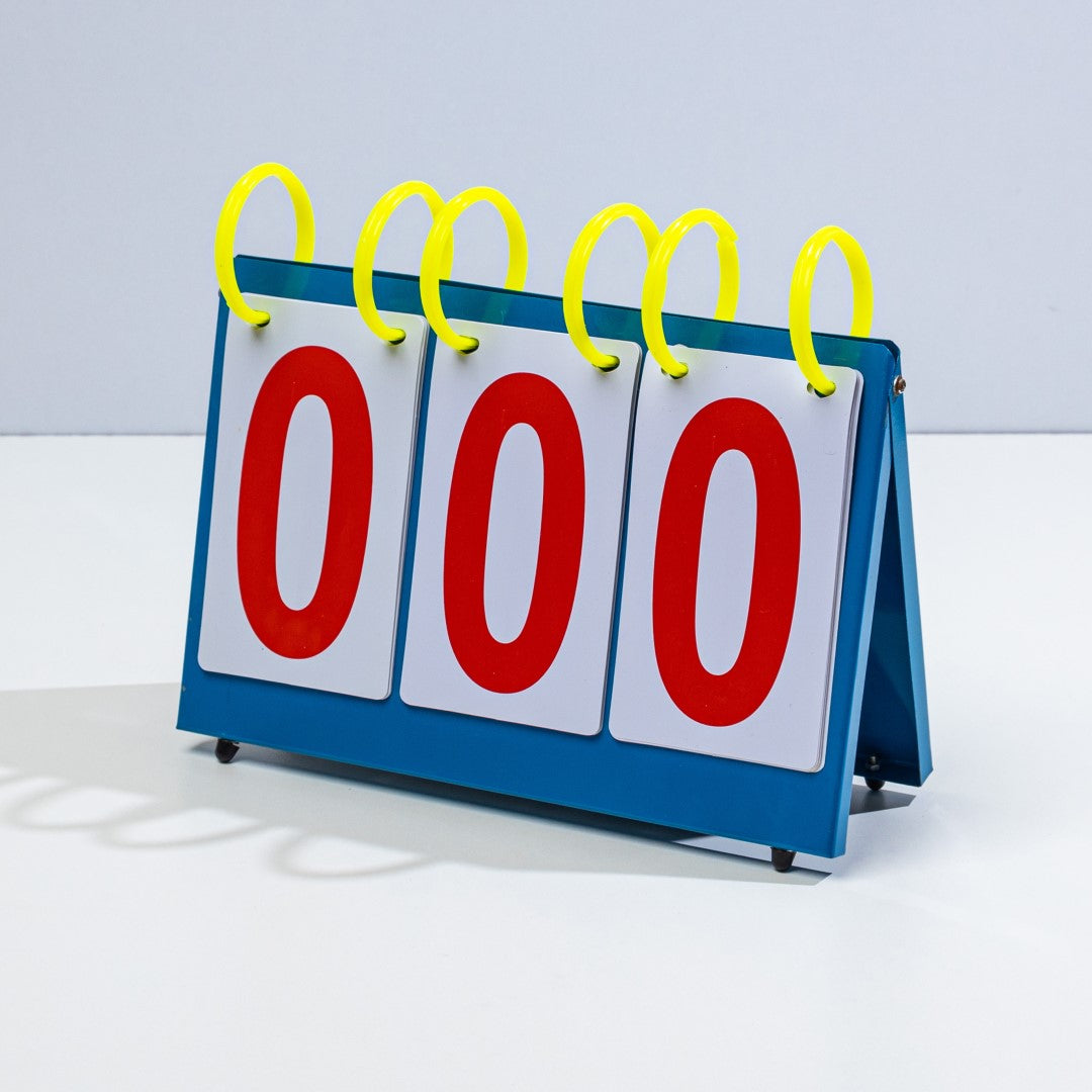 Athlete Home Pro Portable Flip Scoreboard: Manual Tabletop Score Keeper for Padel, Tennis, Volleyball, Basketball & Competitions in Egypt