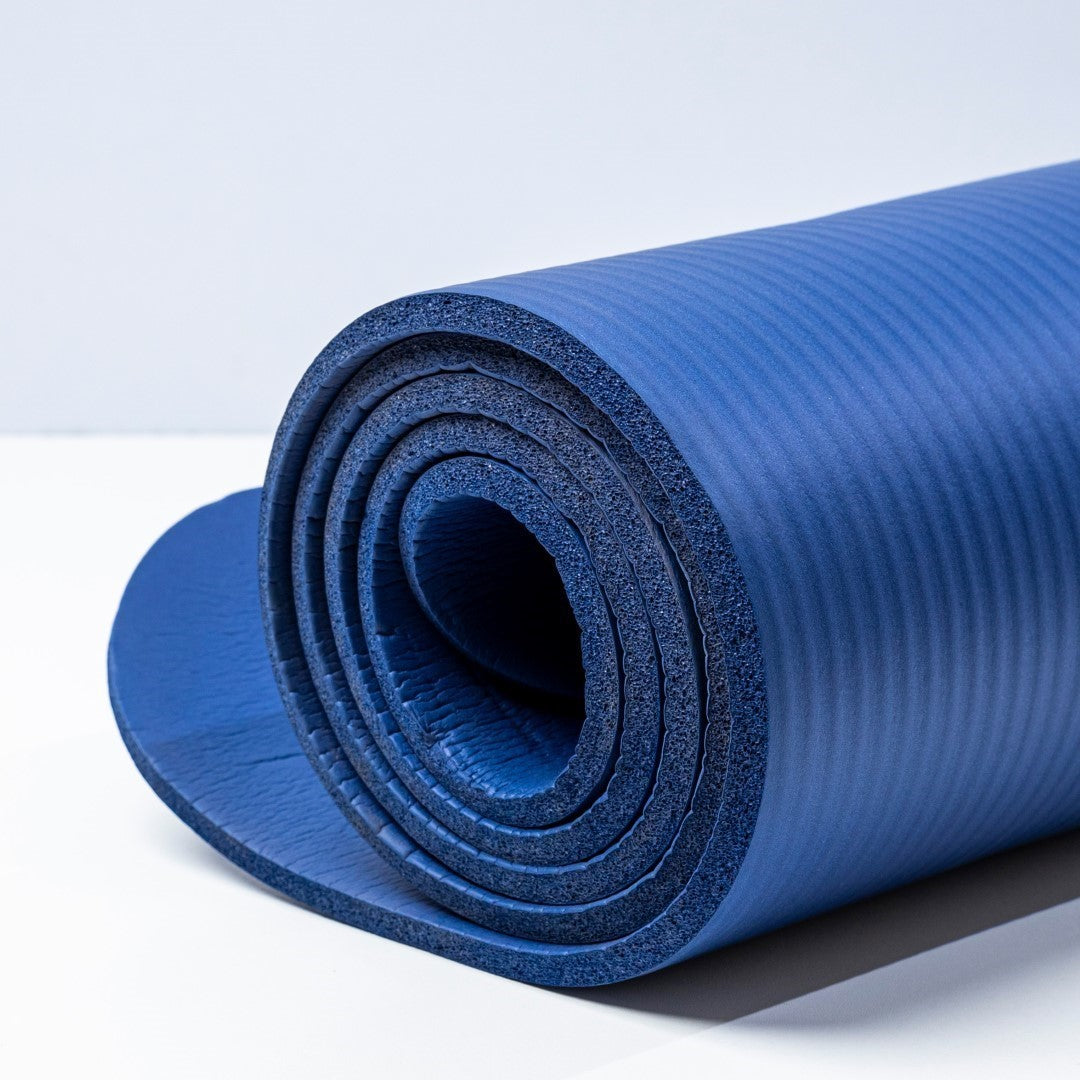 Athlete Home 'Cloud-Cushion' Thick Exercise Mat | High-Density Foam for Yoga, Pilates & Floor Workouts | Anti-Slip, Joint-Protecting Fitness Mat