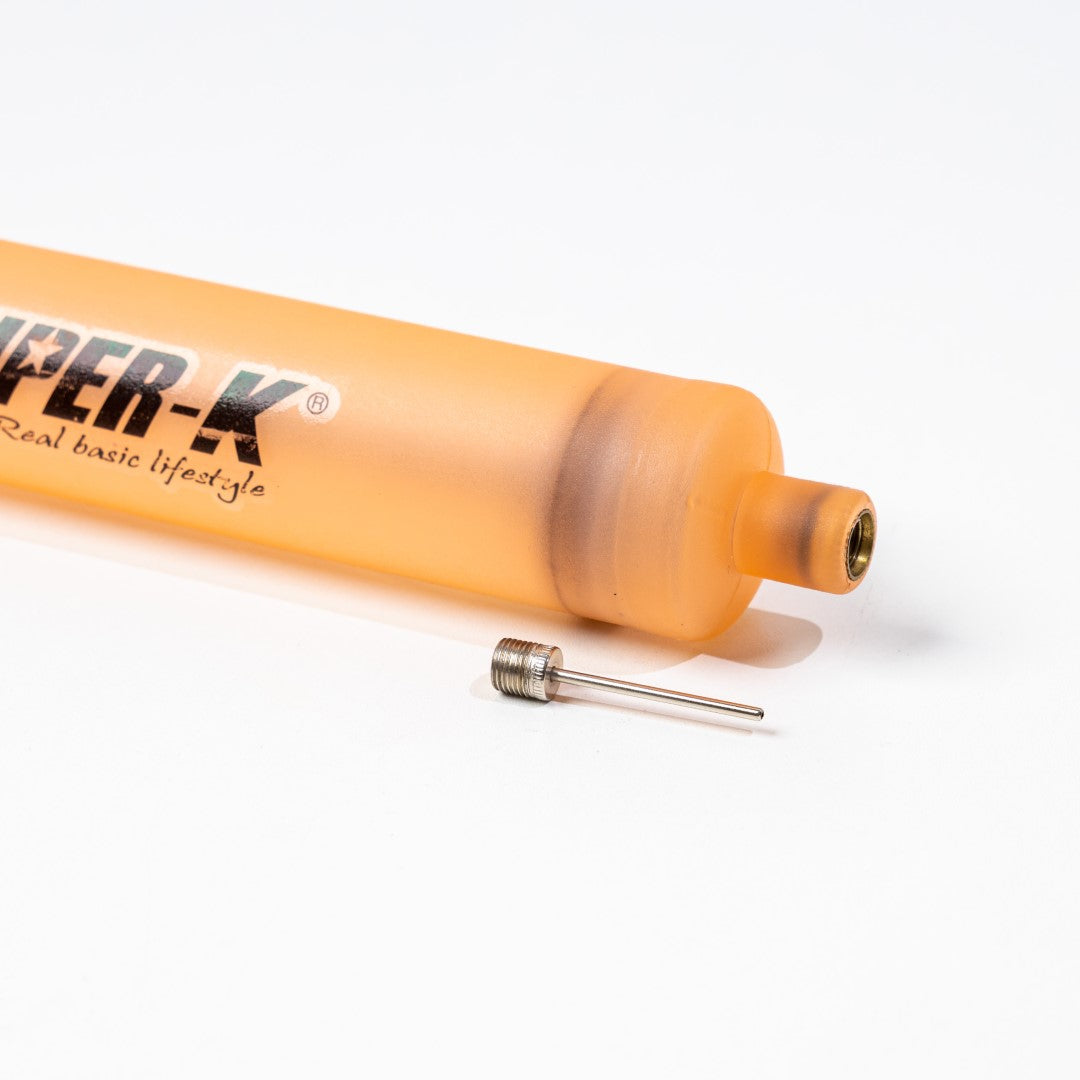 منفاخ كورة يدوي محمول من TK Lifestyle - منفاخ صغير بإبر لكرة السلة، القدم، الطائرة وجميع الكرات الرياضية