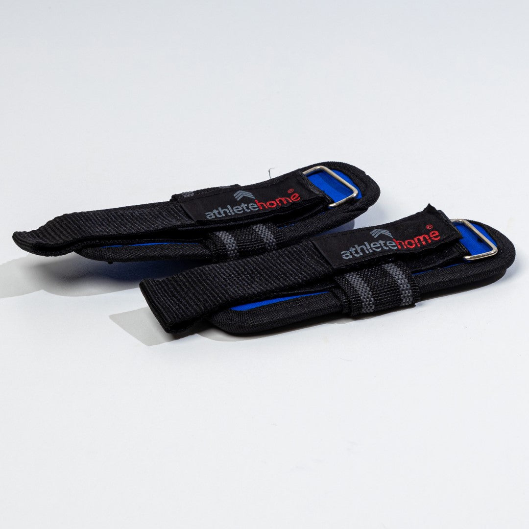 أثليت هوم Titan-Grip Pro شدادات رفع أثقال مبطنة - لدعم المعصم للخدمة الشاقة في تمارين الديدليفت والسحب - لزيادة أوزانك في مصر