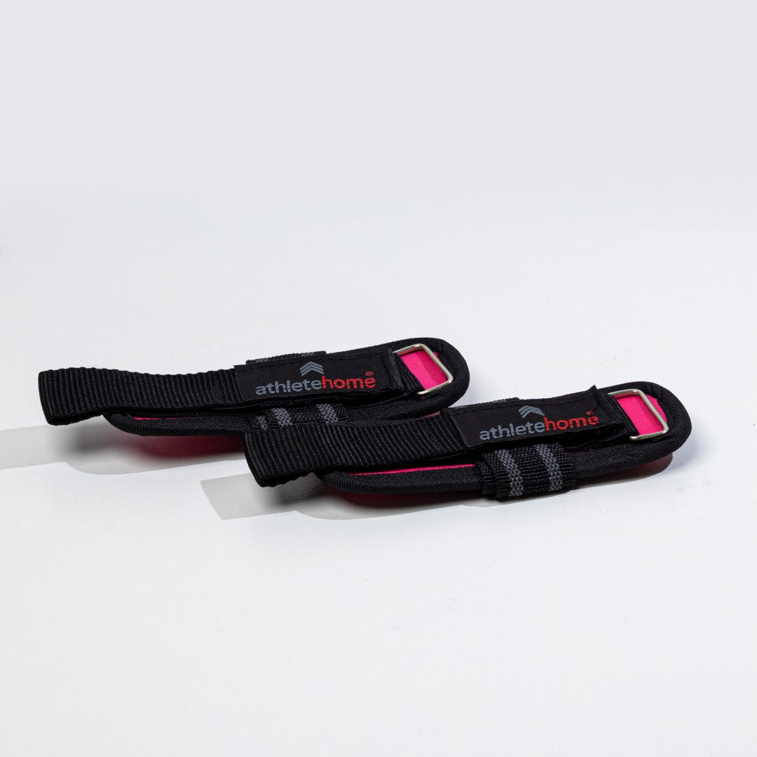 أثليت هوم Titan-Grip Pro شدادات رفع أثقال مبطنة - لدعم المعصم للخدمة الشاقة في تمارين الديدليفت والسحب - لزيادة أوزانك في مصر