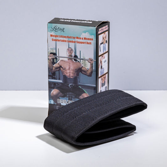 حزام رفع الأثقال المريح الاحترافي من Athlete Home | دعم قطني قابل للتعديل لتمارين القوة والسكوات والديدليفت | حزام فيلكرو آمن للرجال والنساء