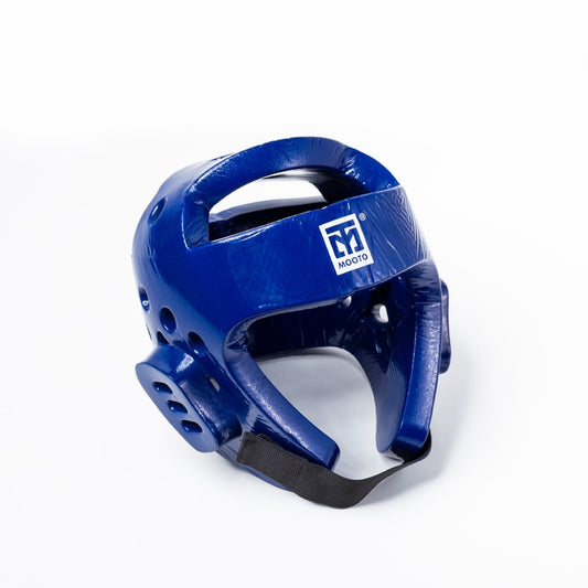 Mooto Taekwondo Head Guard – Blue | Professional Martial Arts Headgear for Training & Competition | Durable, Lightweight, Shock-Absorbing Protection